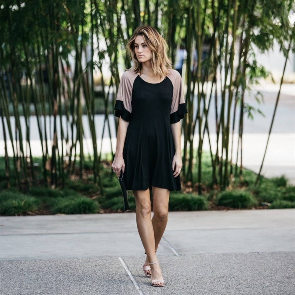 Colorblock Summer Cotton Dress